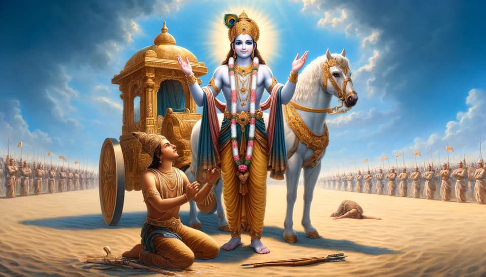 The Cosmic Form - Bhagavad Gita : The Gayatri Mantra & Krishna's Cosmic Form - Natural Meditation