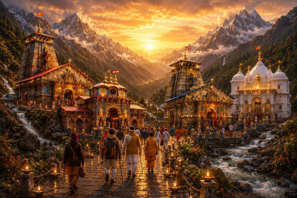 char dham yatra – four sacred abodes