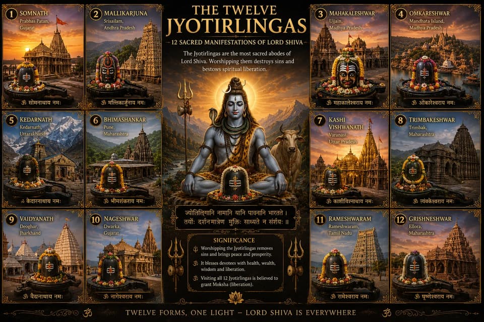 twelve jyotirlingas