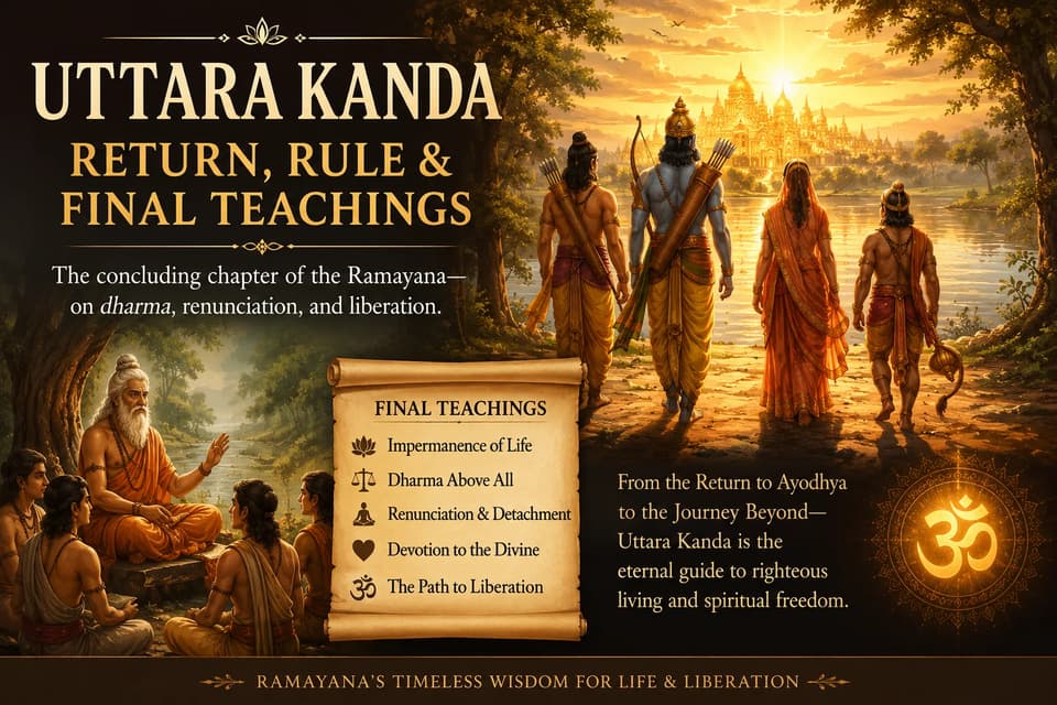 Uttara Kanda: Rama Rajya, Sita’s Exile and the Final Teachings of the Ramayana