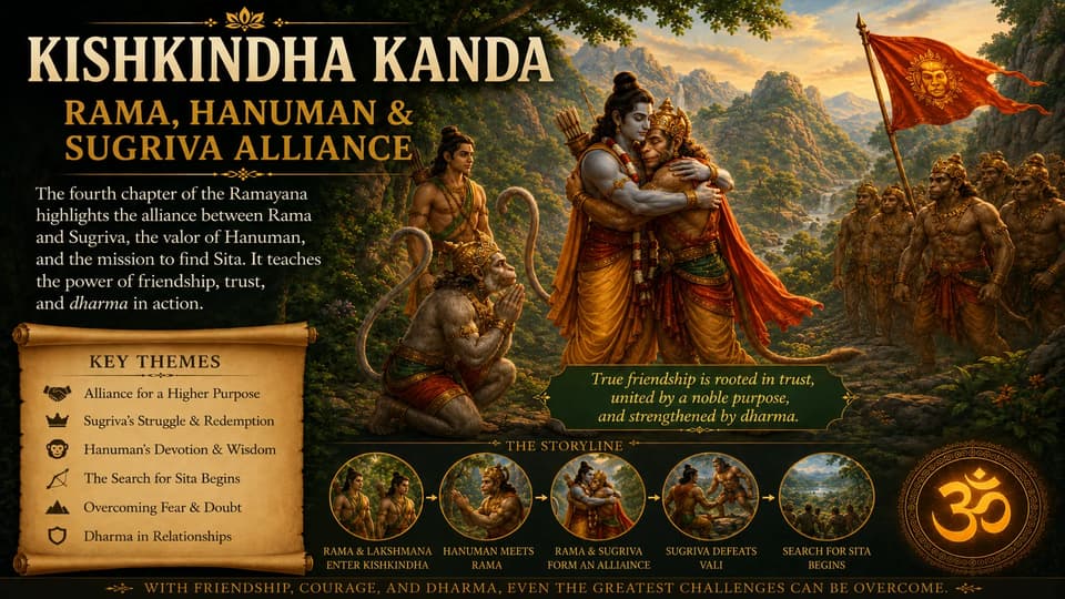 Kishkindha Kanda: Hanuman, Sugriva and the Alliance of Dharma