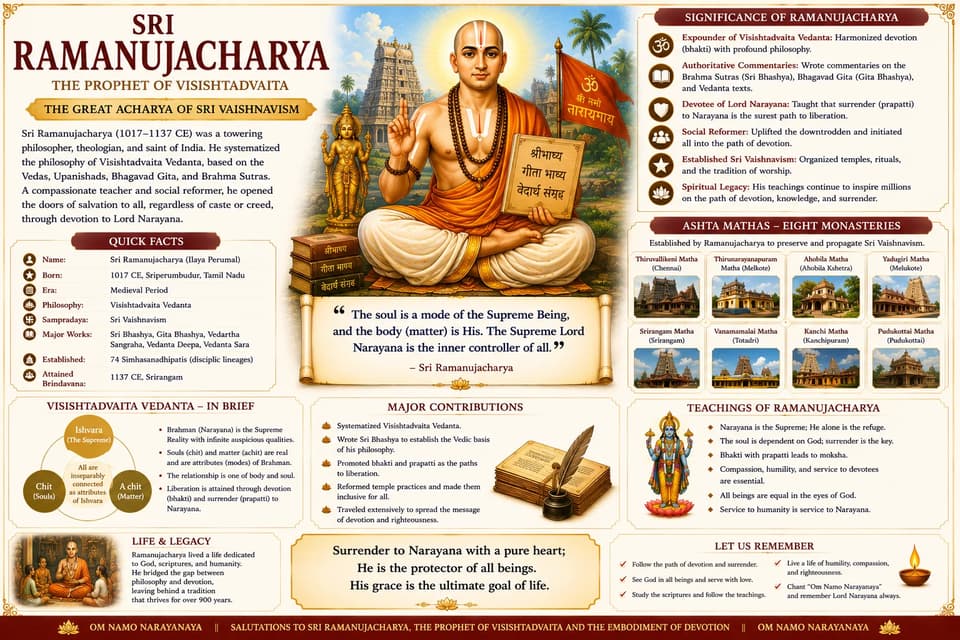 Ramanujacharya: The Great Teacher of Vishishtadvaita